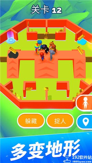 躲猫猫大作战全皮肤最新版